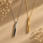 گردنبند مکعب عشق شیک
